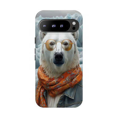 "Urban Zen Polar Bear" Mobile Phone Case