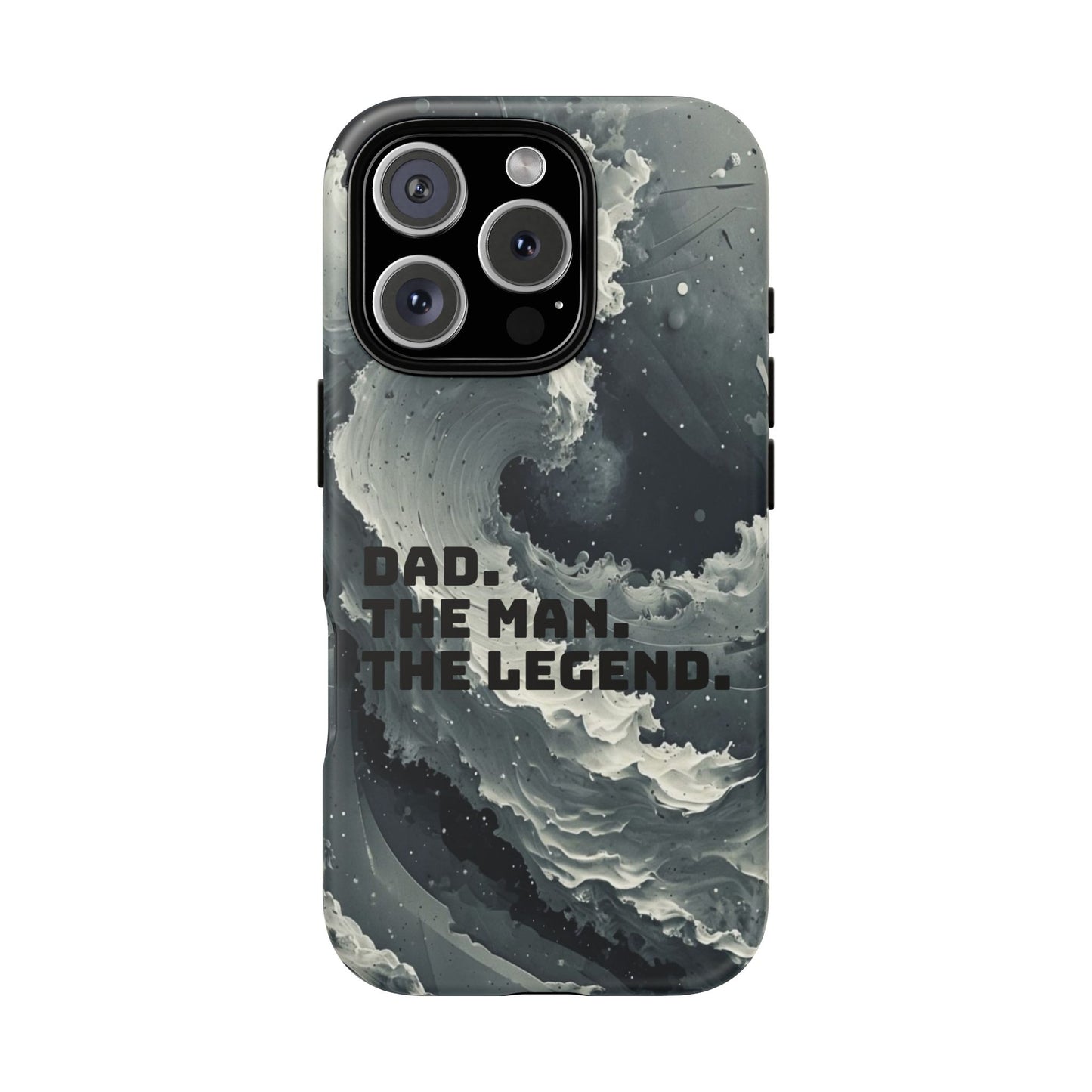 "Dad. The Man. The Legend" Mobile Phone Case (grey)