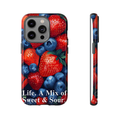 "Life. A Mix of Sweet and Sour" Mobile Phone Case