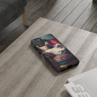 "Purr-sian Productivity" Mobile Phone Case