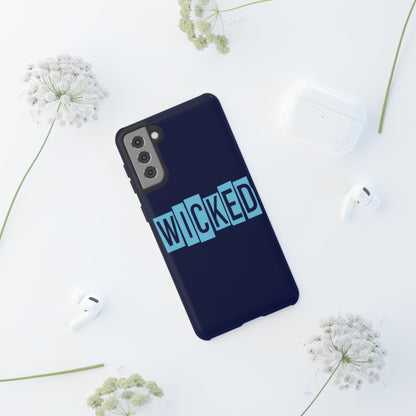"Wicked" Mobile Phone Case (blue)