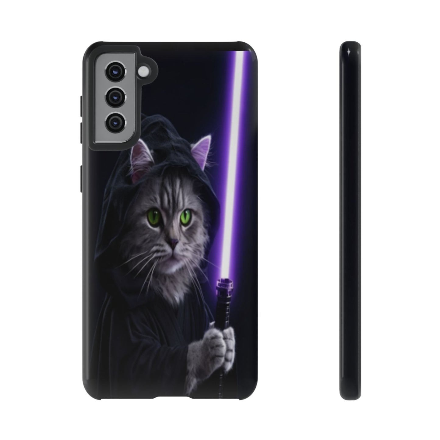 "Jedi Whisker" Mobile Phone Case (purple)