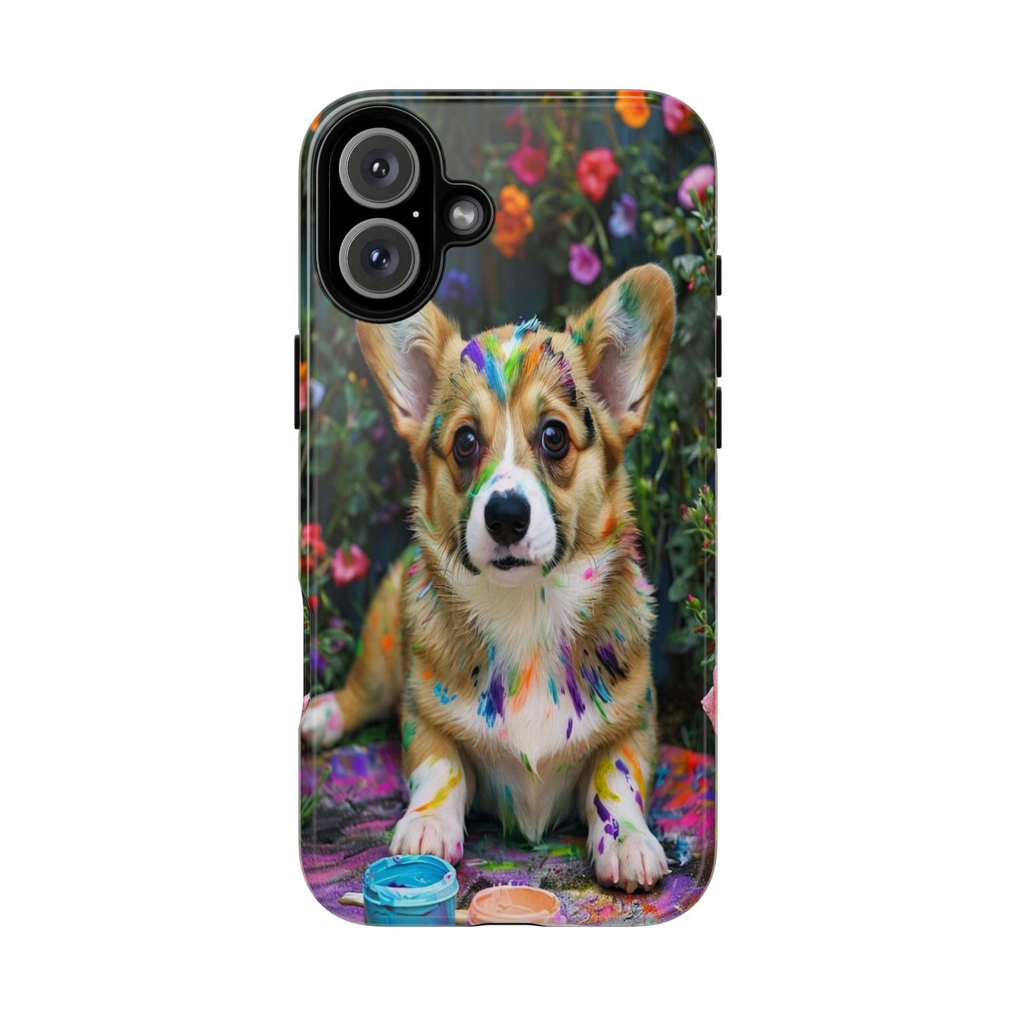 "Paint It Corgi" Mobile Phone Case