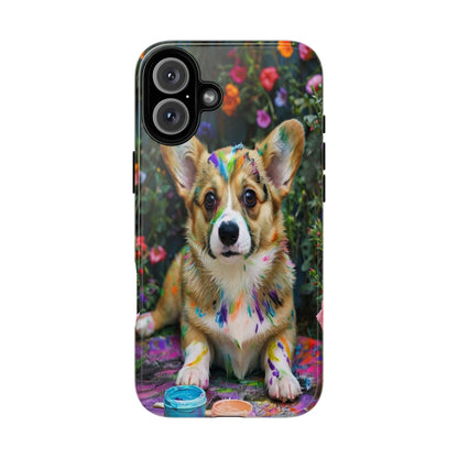 "Paint It Corgi" Mobile Phone Case