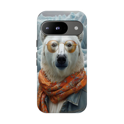 "Urban Zen Polar Bear" Mobile Phone Case