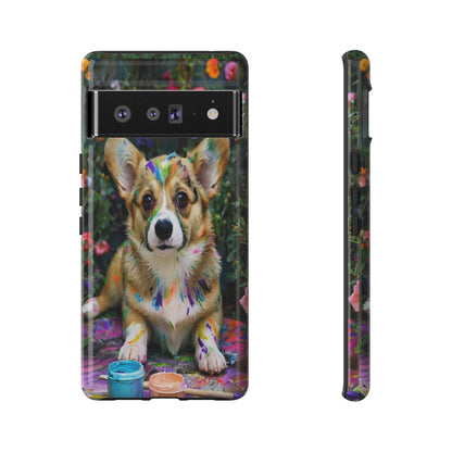 "Paint It Corgi" Mobile Phone Case