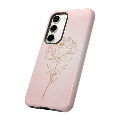 "Blush Peony" Mobile Phone Case
