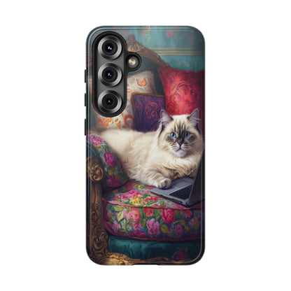 "Purr-sian Productivity" Mobile Phone Case