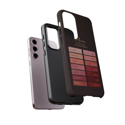 "Every Shade of Extraordinary" Mobile Phone Case (blush)