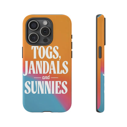 "Togs, Jandals and Sunnies" Mobile Phone Case