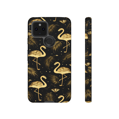 "Gold Flamingo" Mobile Phone Case