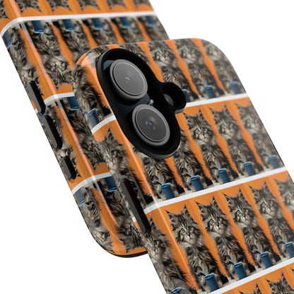 "Bad Hair, Good Coffee - we all need balance" Mobile Phone Case