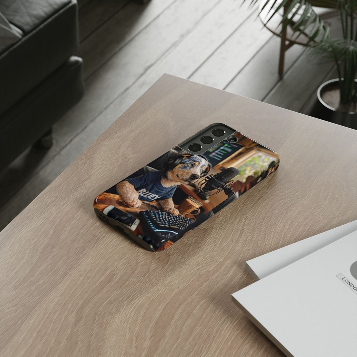 "Blue Heeler - a Tribute to Bluey" Mobile Phone Case
