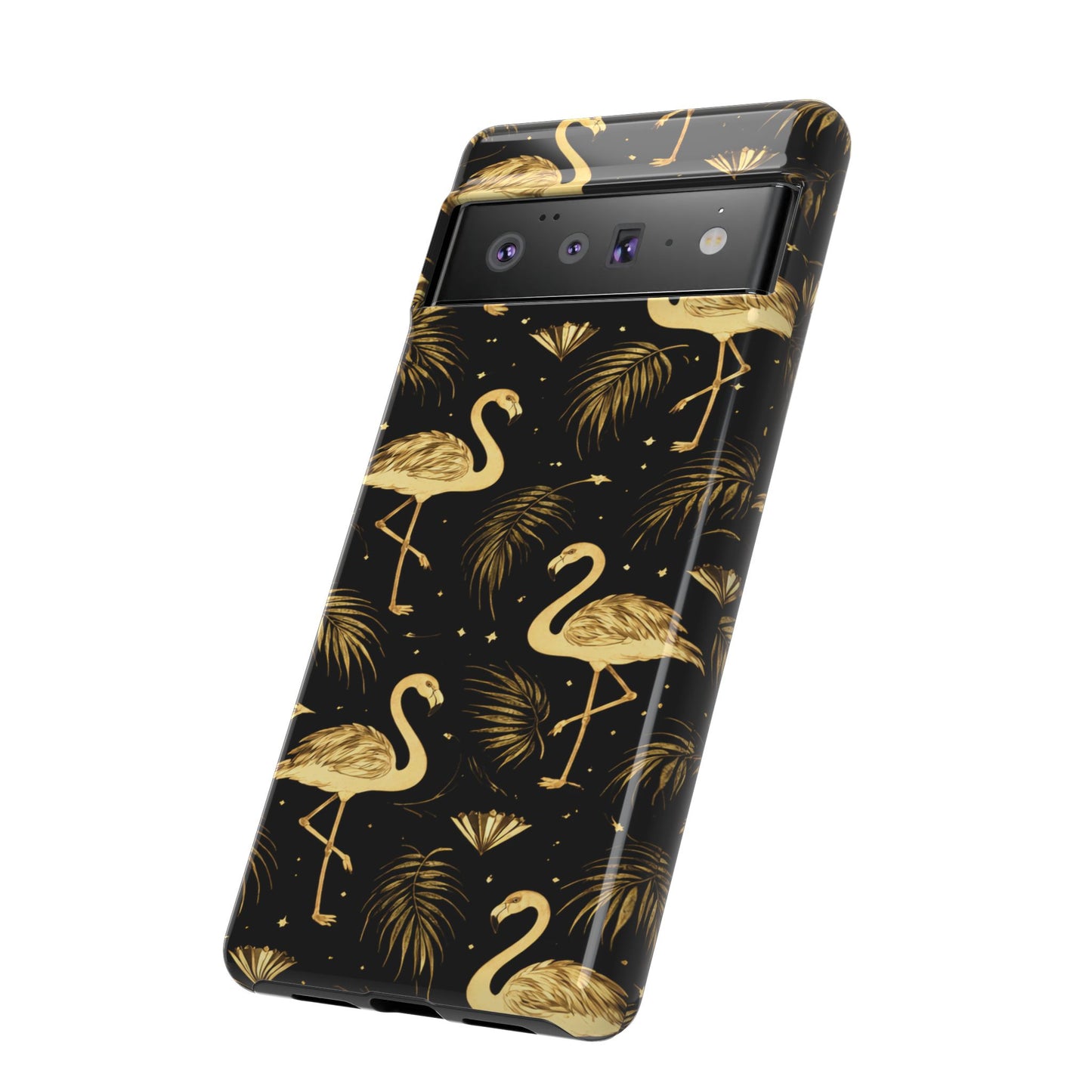 "Gold Flamingo" Mobile Phone Case