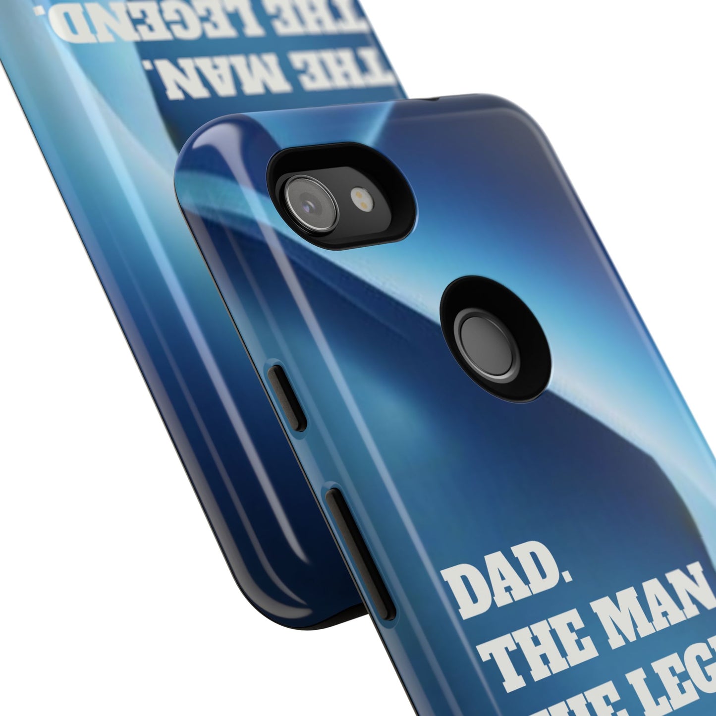 "Dad.  The Man.  The Legend" Mobile Phone Case (blue)