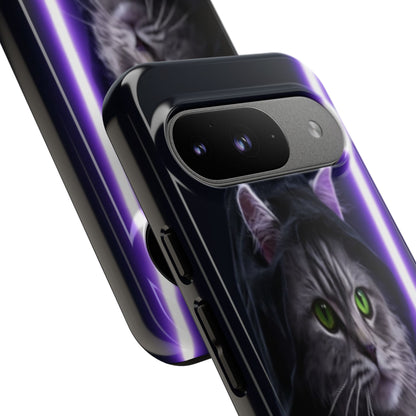 "Jedi Whisker" Mobile Phone Case (purple)
