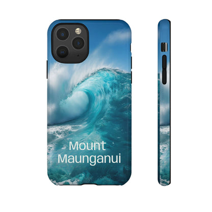 "Mount Maunganui" Mobile Phone Case (green)