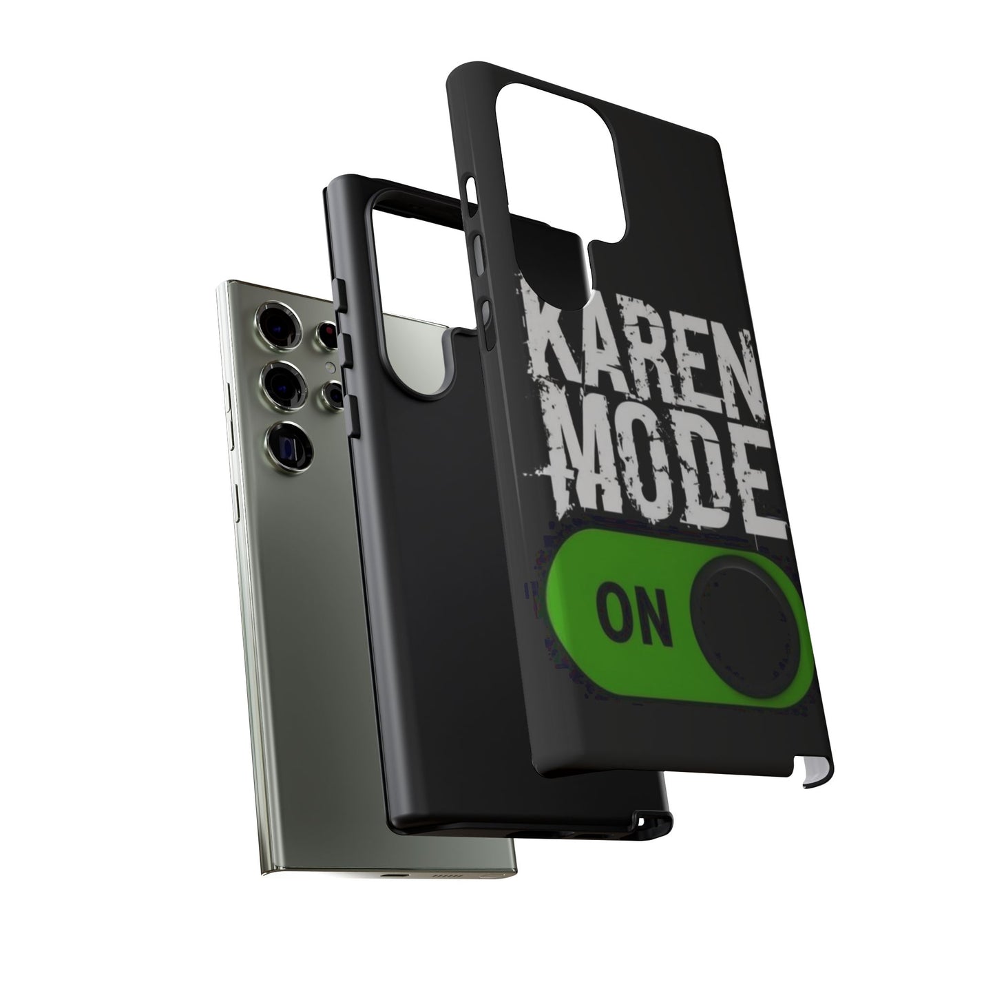 "Karen Mode On" Mobile Phone Case (green)