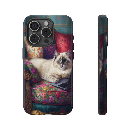 "Purr-sian Productivity" Mobile Phone Case