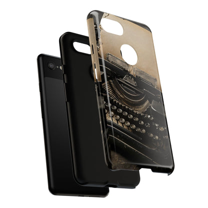 "Fade in. A Writer at the Cusp of Genius" Mobile Phone Case
