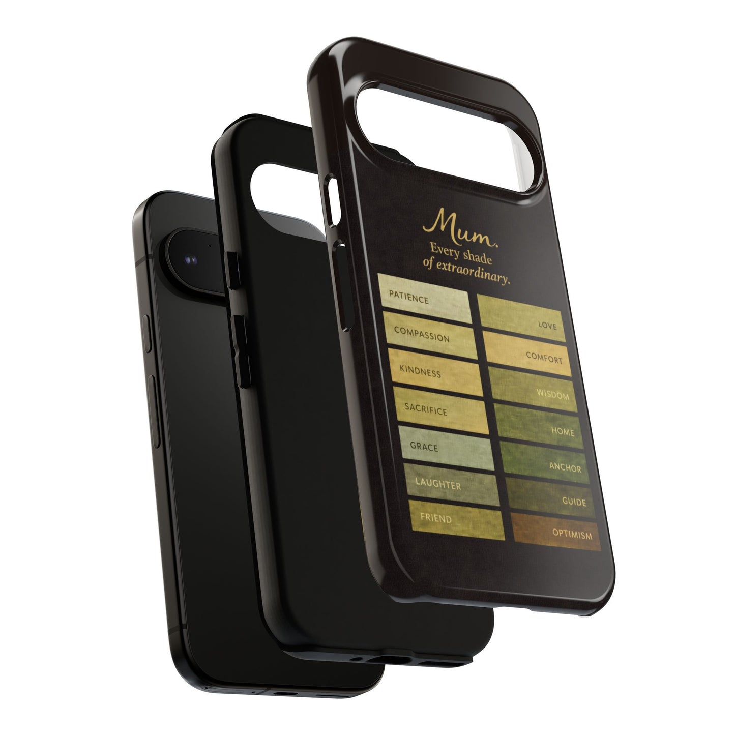 "Every Shade of Extraordinary" Mobile Phone Case (green)