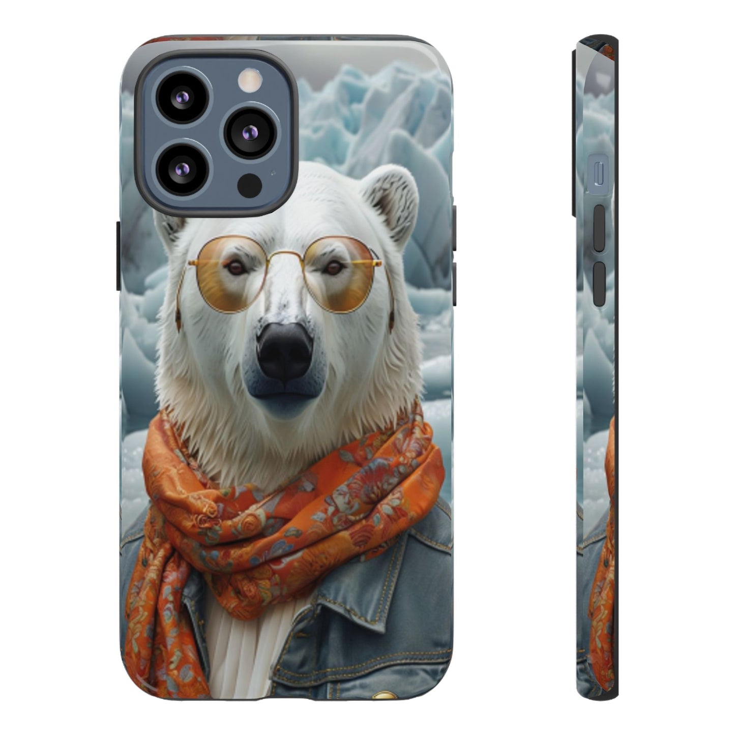 "Urban Zen Polar Bear" Mobile Phone Case