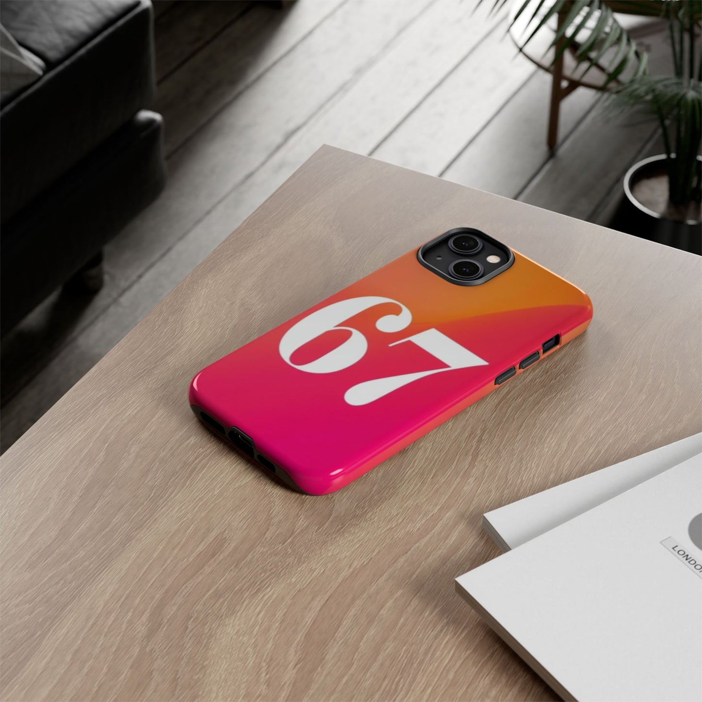"67" Mobile Phone Case
