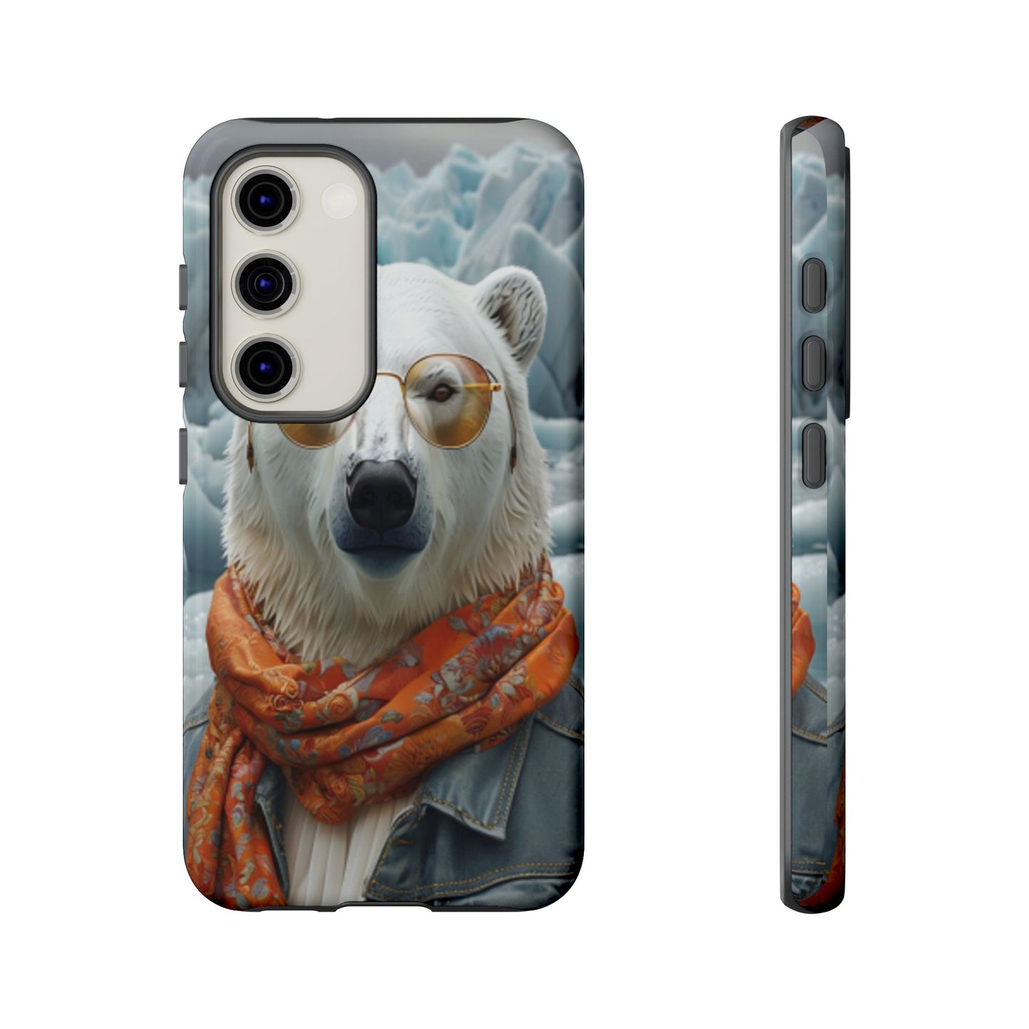 "Urban Zen Polar Bear" Mobile Phone Case