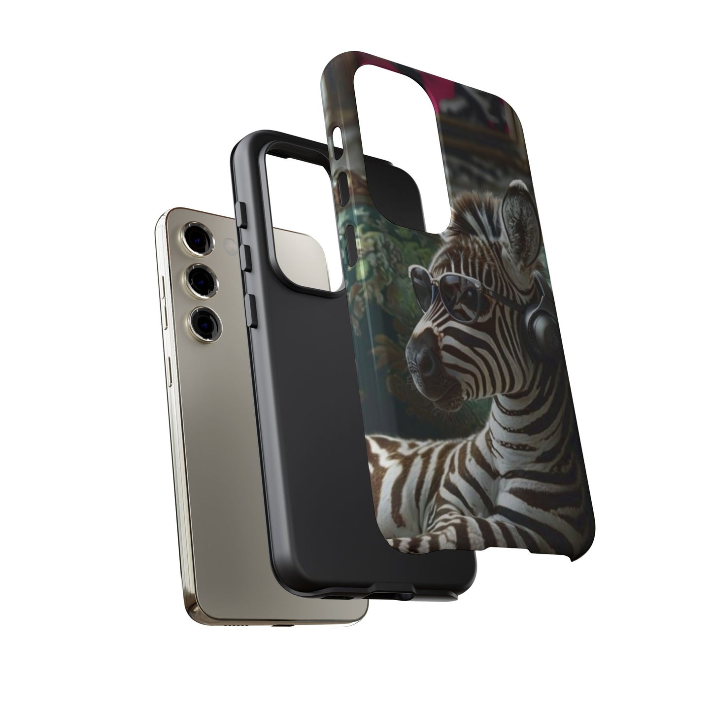"Zebra Beats" Mobile Phone Case