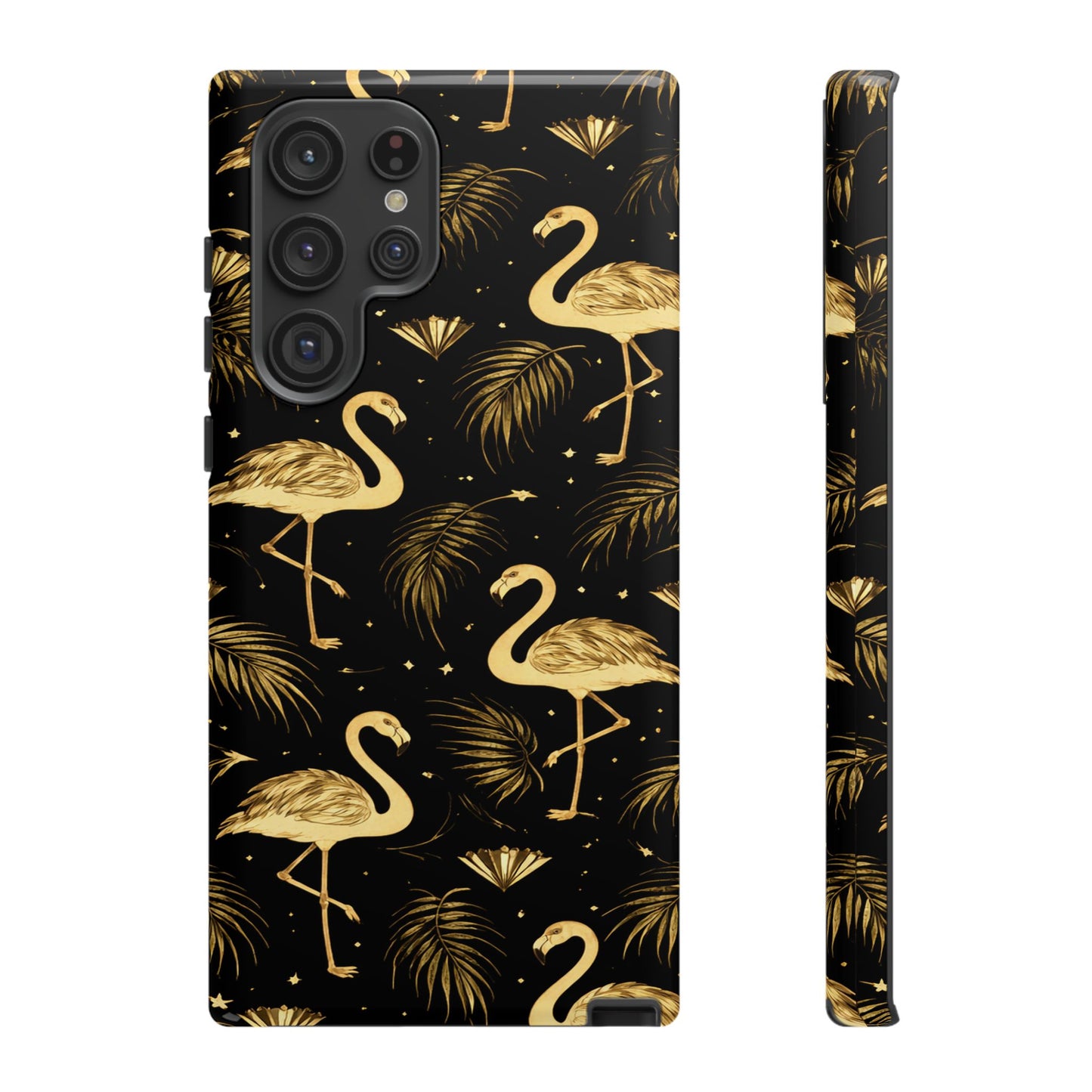 "Gold Flamingo" Mobile Phone Case