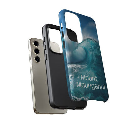 "Mount Maunganui" Mobile Phone Case (green)