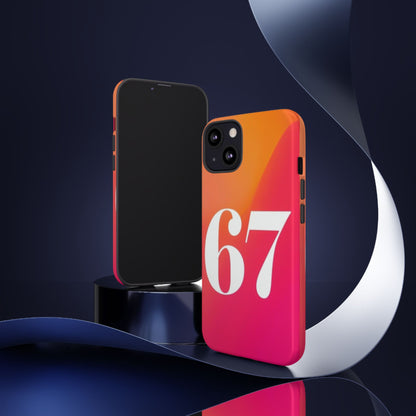 "67" Mobile Phone Case