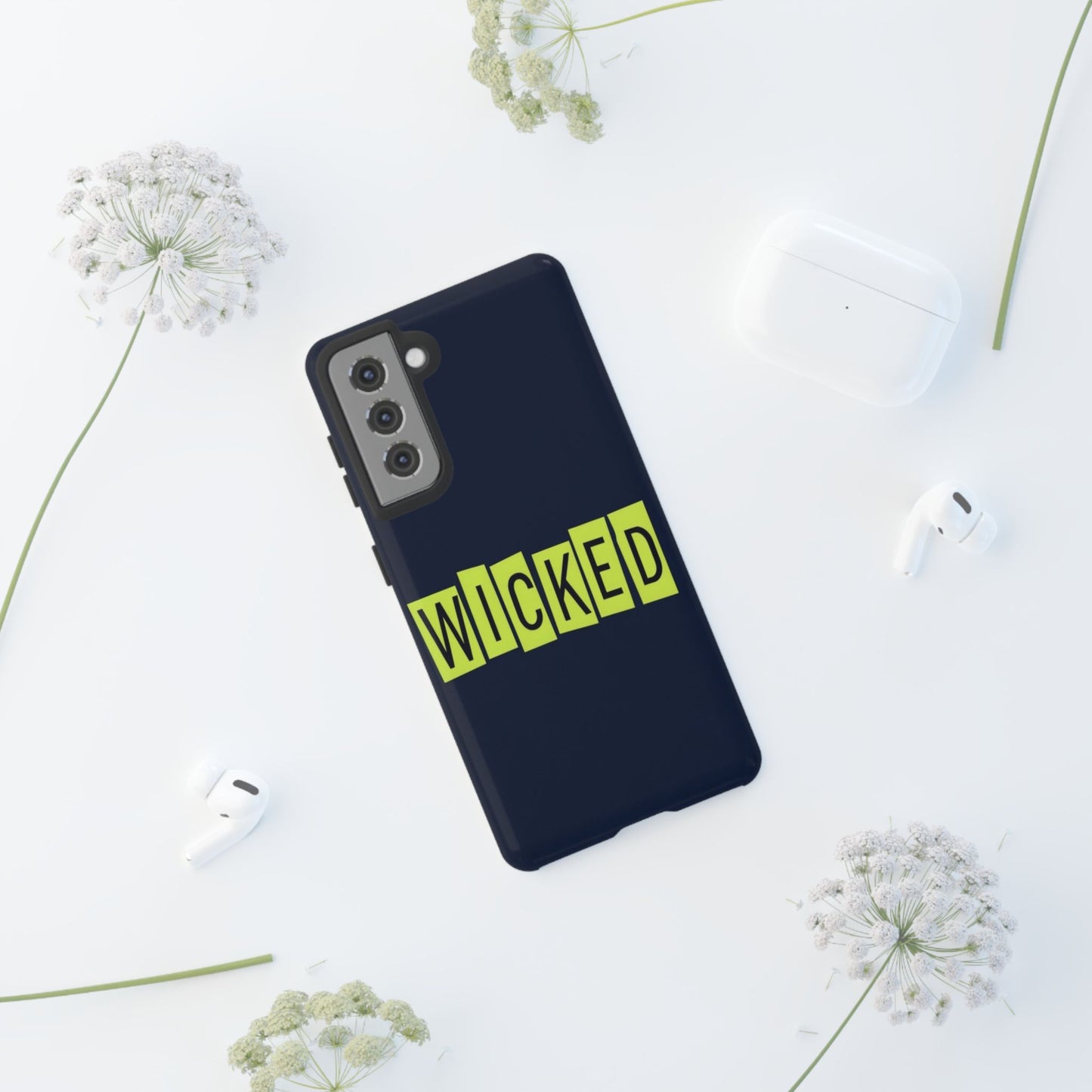 "Wicked" Mobile Phone Case (yellow)