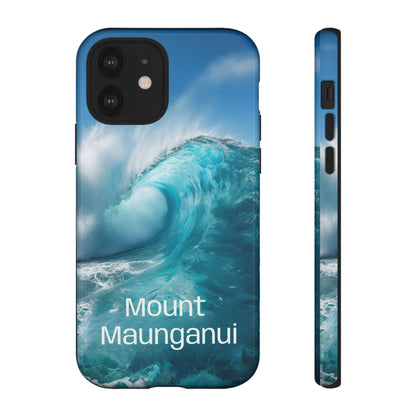"Mount Maunganui" Mobile Phone Case (green)