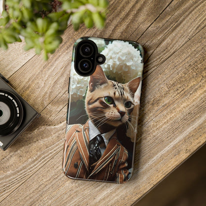 "The Feline Aristocrat" Mobile Phone Case
