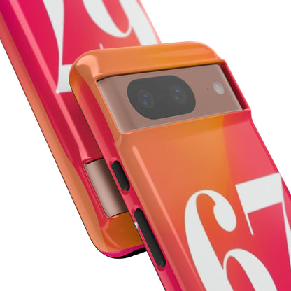 "67" Mobile Phone Case