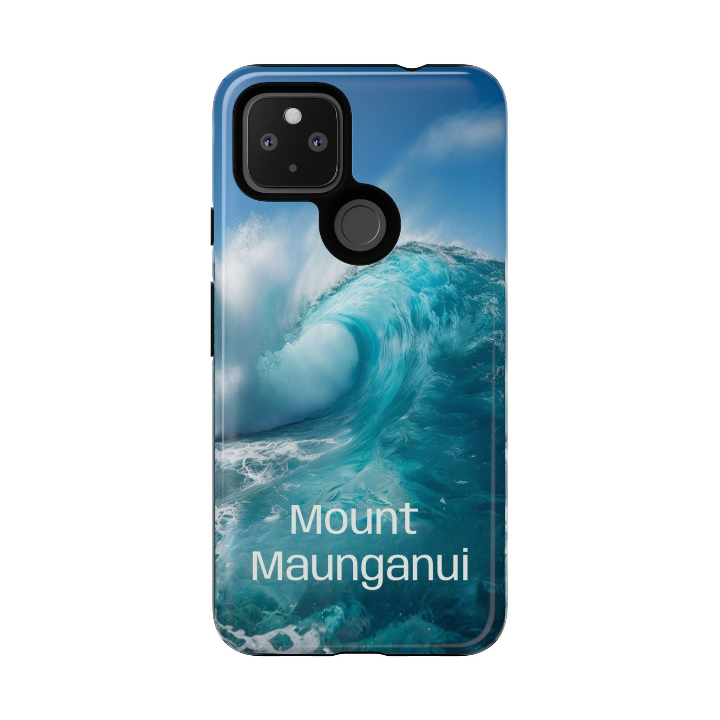 "Mount Maunganui" Mobile Phone Case (green)