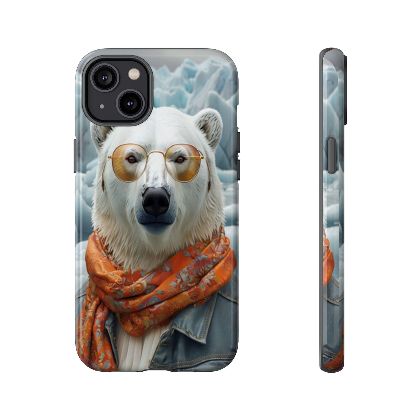 "Urban Zen Polar Bear" Mobile Phone Case