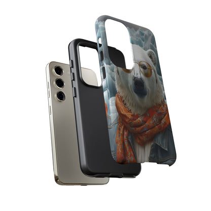 "Urban Zen Polar Bear" Mobile Phone Case