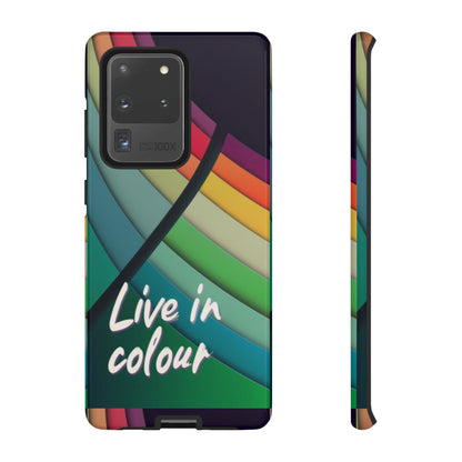 "Live in Colour" Mobile Phone Case