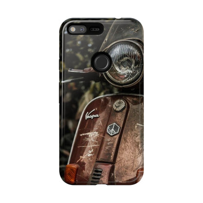 "Vespa. Old Soul, Full Tank" Mobile Phone Case