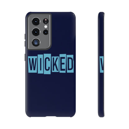 "Wicked" Mobile Phone Case (blue)