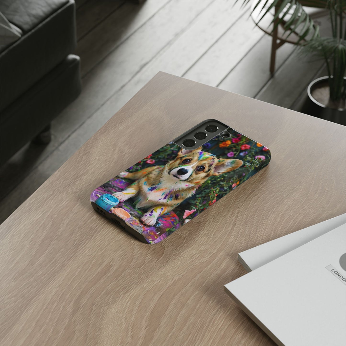 "Paint It Corgi" Mobile Phone Case