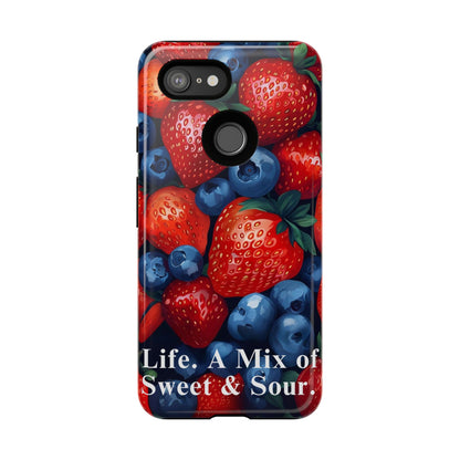 "Life. A Mix of Sweet and Sour" Mobile Phone Case