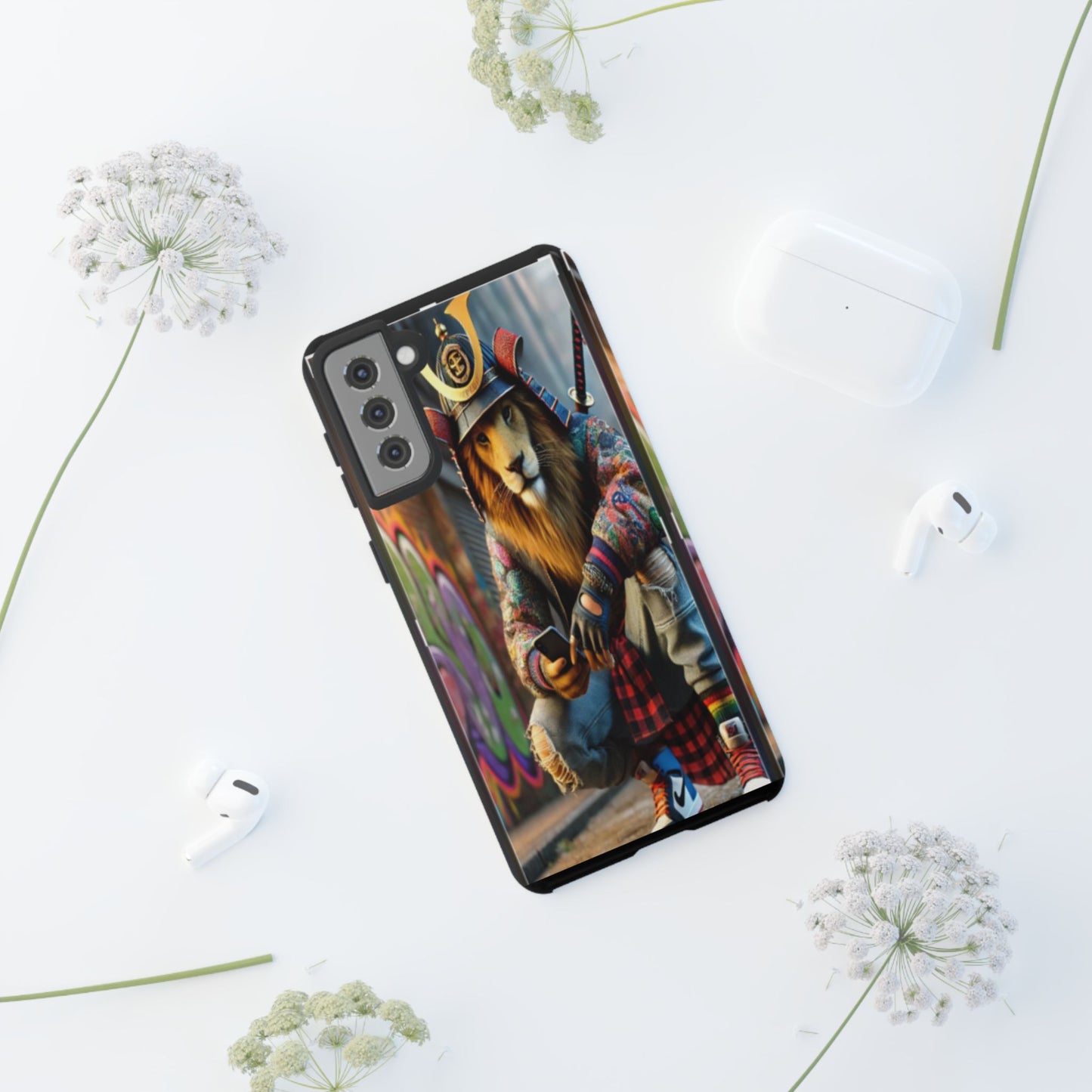 "King of the Concrete Jungle" Mobile Phone Case