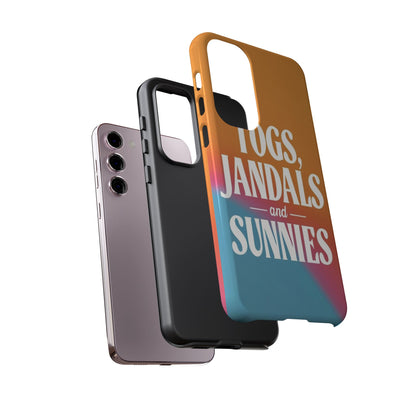 "Togs, Jandals and Sunnies" Mobile Phone Case