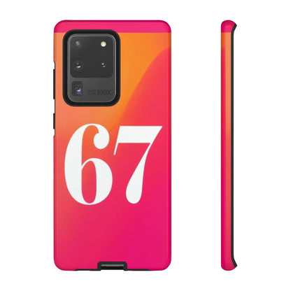 "67" Mobile Phone Case