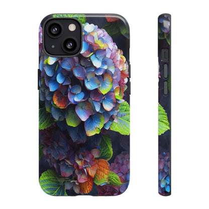 "Blue Mood, Bloom Mood" Mobile Phone Case