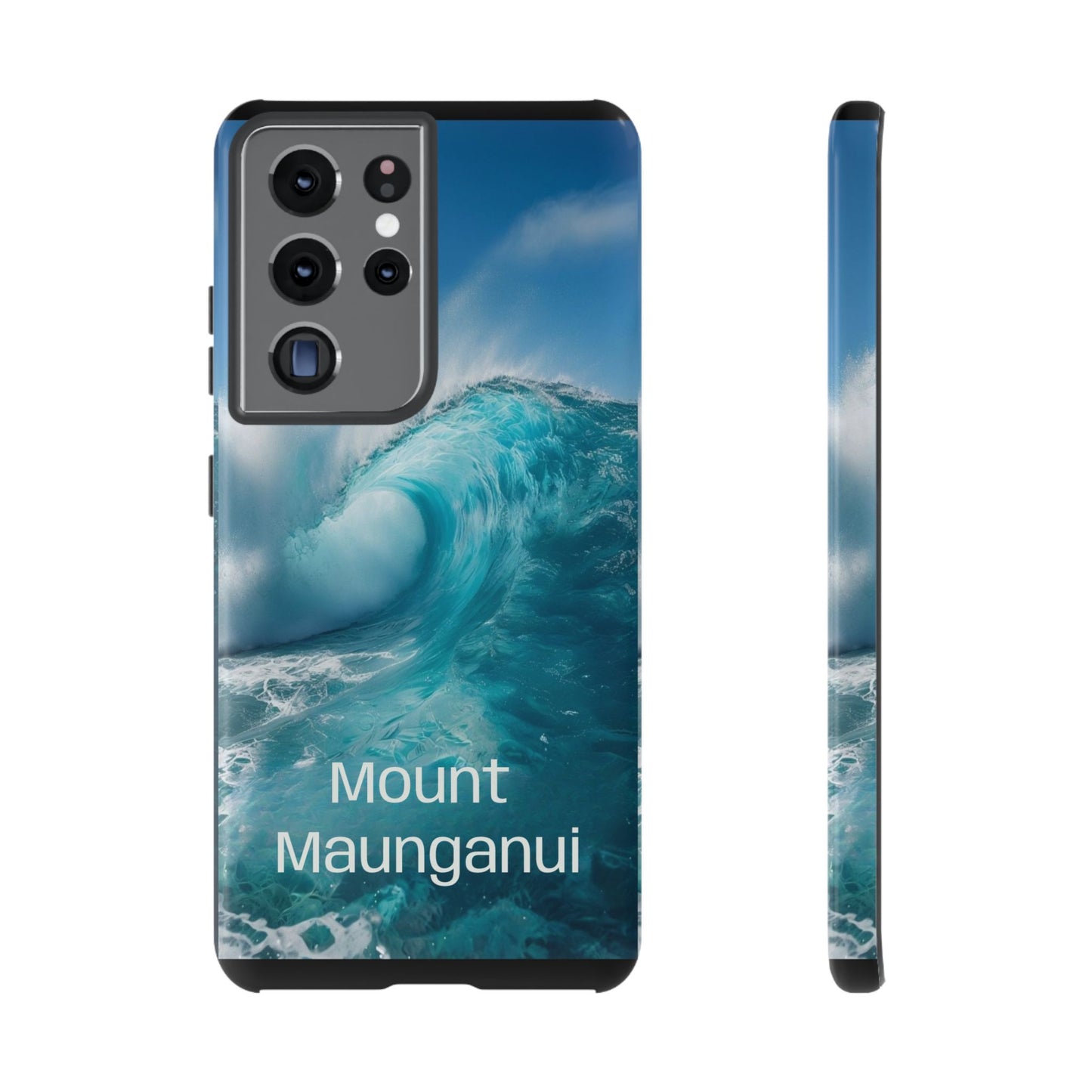 "Mount Maunganui" Mobile Phone Case (green)