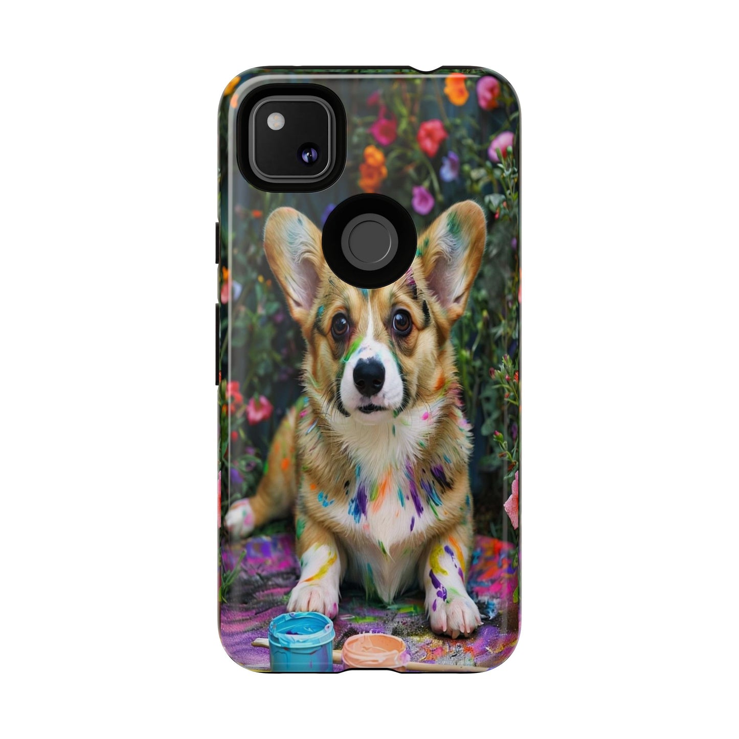 "Paint It Corgi" Mobile Phone Case